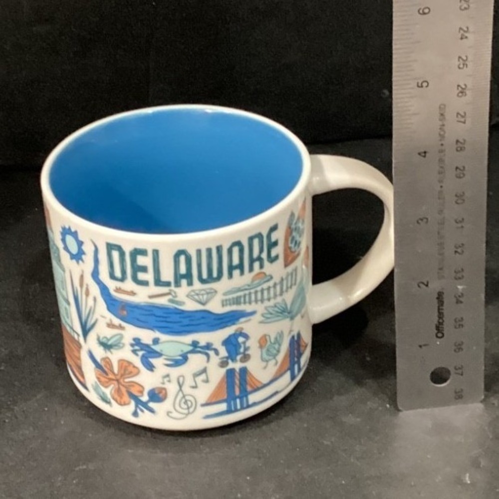 Starbucks Delaware Been There Series Mug 14oz Across The Globe Coffee Mug